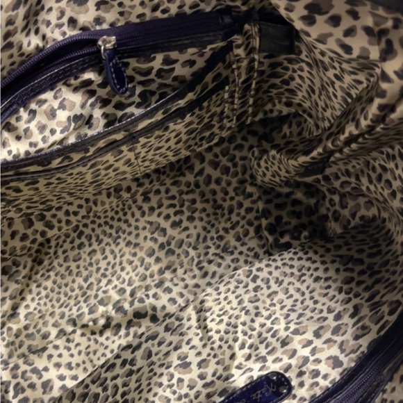 Kate Laundry Kate Landry Purse Large Leather Tote Multi pockets inside - Picture 6 of 7